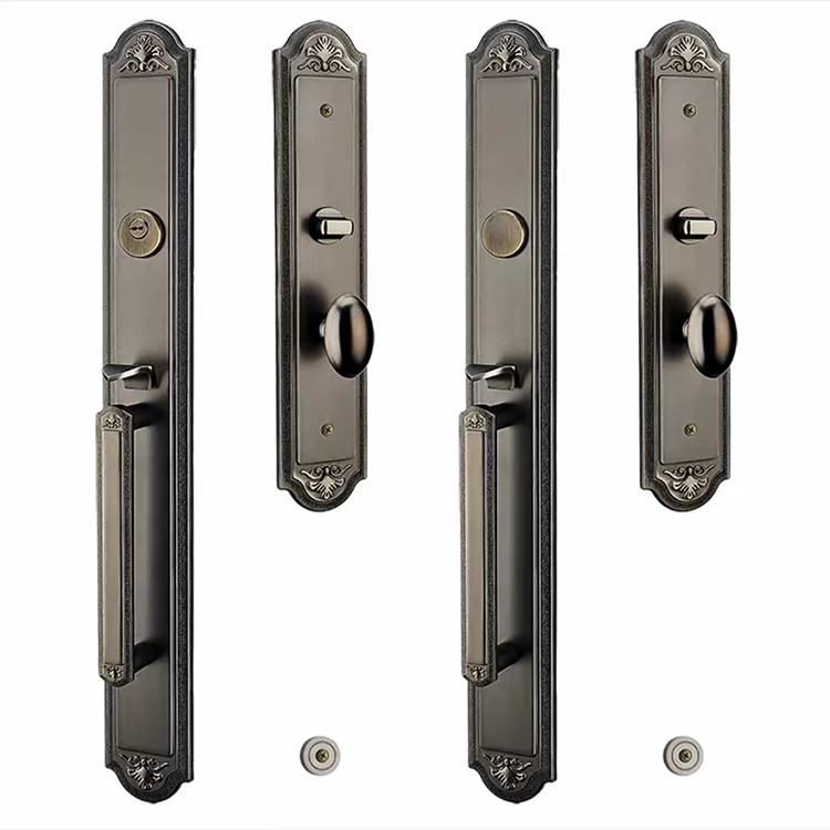 European style modern double door lock with dummy handle design for villa main door
European style modern double door lock with dummy handle design for villa main door