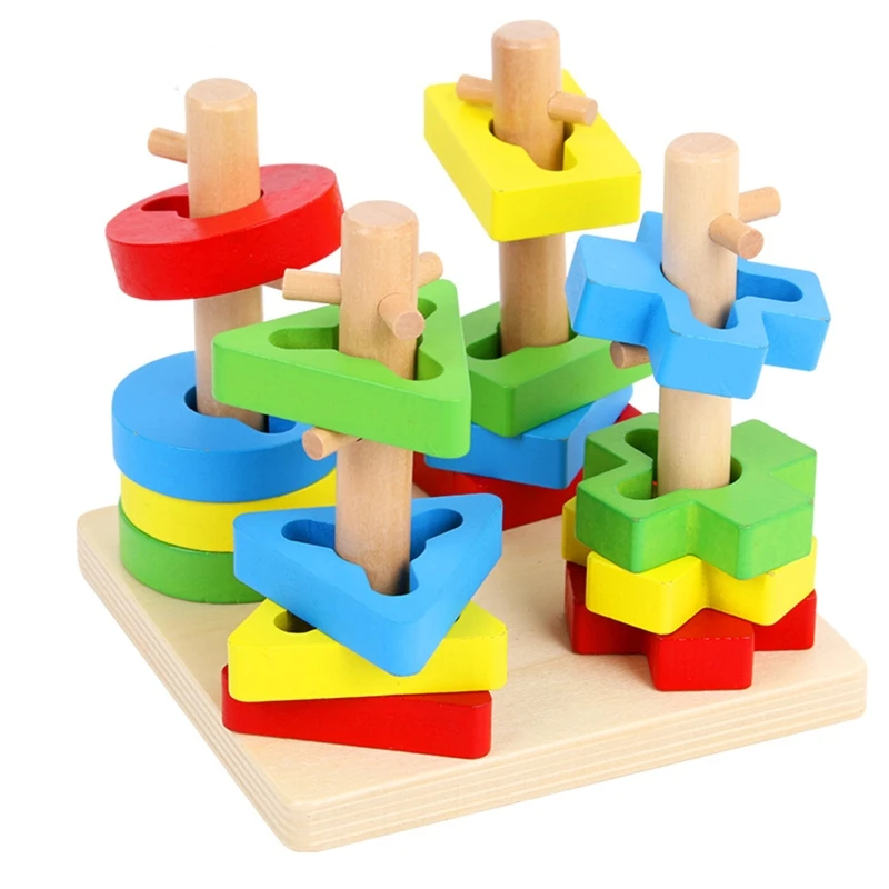 Children Sorting Matching Shape Table Educational Toys for 6-8 Year Old Kids Brain Training Wooden Puzzle Stacking Toys
Children Sorting Matching Shape Table Educational Toys for 6-8 Year Old Kids Brain Training Wooden Puzzle Stacking Toys