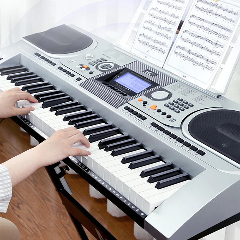 Midi Keyboard Electronic Organ 61 Key Keyboard Learning Electronic Piano Adult Orgue Electronique Electric Instrument WK50EP
Midi Keyboard Electronic Organ 61 Key Keyboard Learning Electronic Piano Adult Orgue Electronique Electric Instrument WK50EP