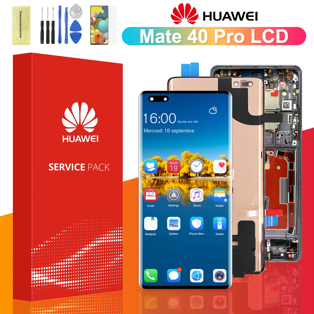 100% новый 6,76 ''Оригинальный ЖК-дисплей для Huawei mate 40 Pro, ЖК-дисплей с сенсорным экраном в сборе для Huawei Mate 40 Pro, Ремонт ЖК-дисплея
100% новый 6,76 ''Оригинальный ЖК-дисплей для Huawei mate 40 Pro, ЖК-дисплей с сенсорным экраном в сборе для Huawei Mate 40 Pro, Ремонт ЖК-дисплея