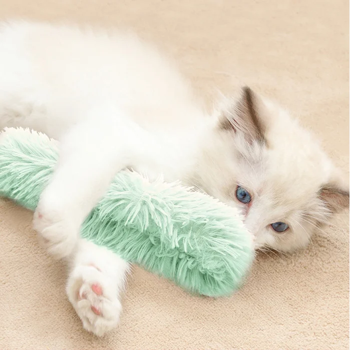 Cat Plush Toy PV Velvet Pillow Catnip Toy Sounding Paper Toy Cat Interactive Self-healing Toy Cat Chew Toy winter warm pet items
Cat Plush Toy PV Velvet Pillow Catnip Toy Sounding Paper Toy Cat Interactive Self-healing Toy Cat Chew Toy winter warm pet items