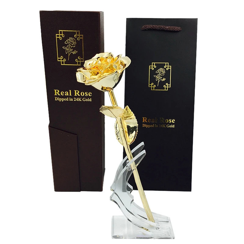 24K Fully Gilded Roses Made of Real Roses the Best Gift for Her and A Great Gift for My Wife Golden Roses with Brackets
24K Fully Gilded Roses Made of Real Roses the Best Gift for Her and A Great Gift for My Wife Golden Roses with Brackets