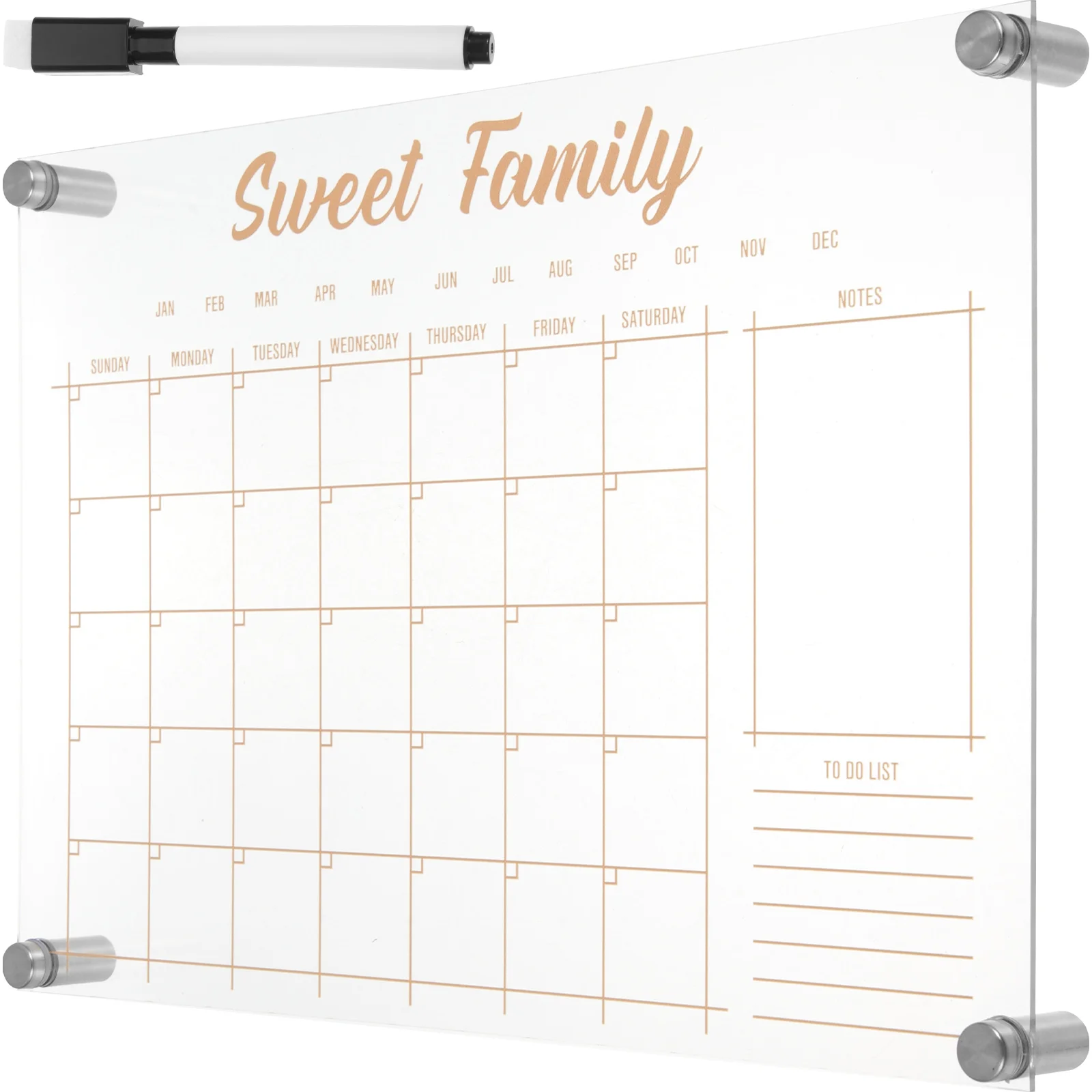 Weekly Planner Board Acrylic Magnetic Dry Erase Clear Fridge Calendar Marker Boards Menu White Stand Note Office
Weekly Planner Board Acrylic Magnetic Dry Erase Clear Fridge Calendar Marker Boards Menu White Stand Note Office