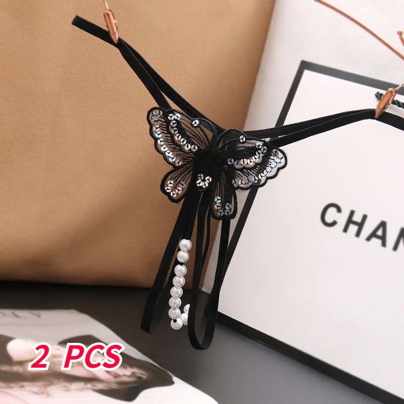 Women's Sexy Beaded Tease Open File Underwear Sexy Butterfly Underwear Sequin Massage T-shaped Thong
Women's Sexy Beaded Tease Open File Underwear Sexy Butterfly Underwear Sequin Massage T-shaped Thong