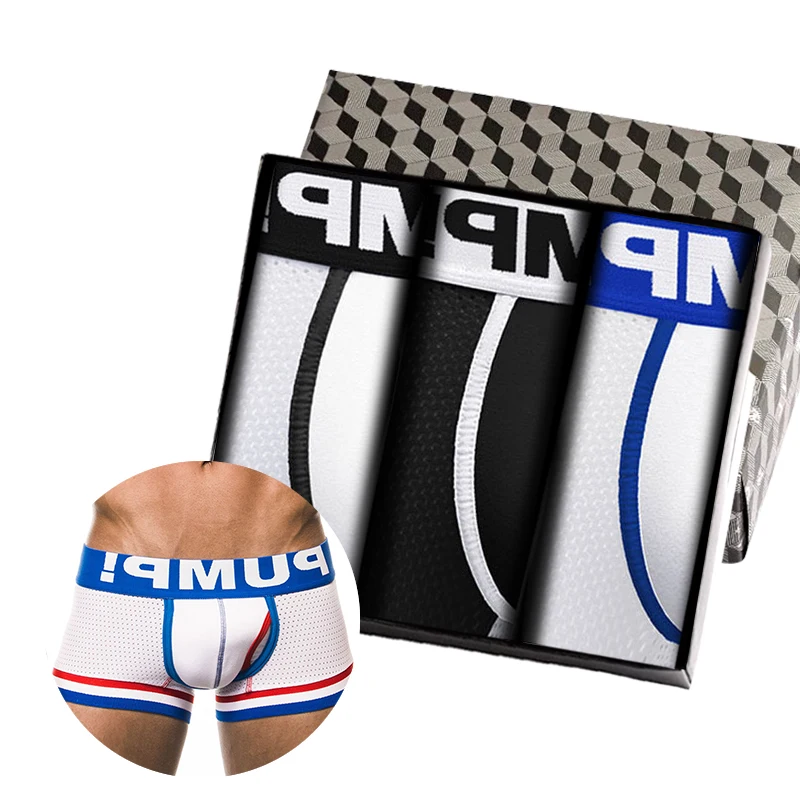 3Pcs Free Shipping Cotton Man Underwear Boxer Men's Panties Breathable Cueca Gay Sexy Men Underpants Boxers Shorts Box
3Pcs Free Shipping Cotton Man Underwear Boxer Men's Panties Breathable Cueca Gay Sexy Men Underpants Boxers Shorts Box