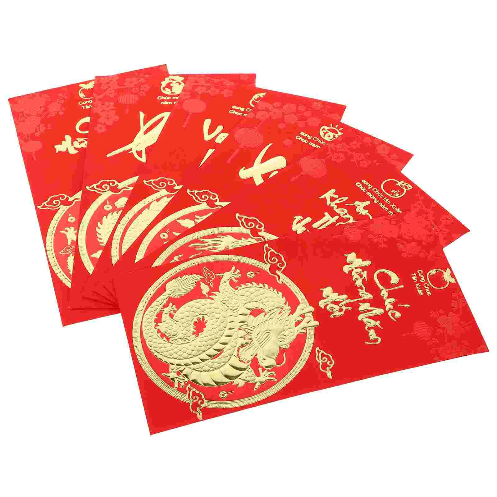 6 Pcs Red Packet Year Dragon Envelopes Chinese Money Pouches 2024 Zodiac Large Paper
6 Pcs Red Packet Year Dragon Envelopes Chinese Money Pouches 2024 Zodiac Large Paper