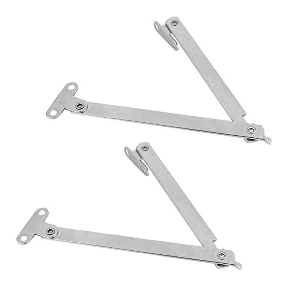 2pcs Stainless Steel Hinges Furniture Cabinet Door Support Hinges Folding 180 Degree Two-fold Strut Cabinet Door Support
2pcs Stainless Steel Hinges Furniture Cabinet Door Support Hinges Folding 180 Degree Two-fold Strut Cabinet Door Support