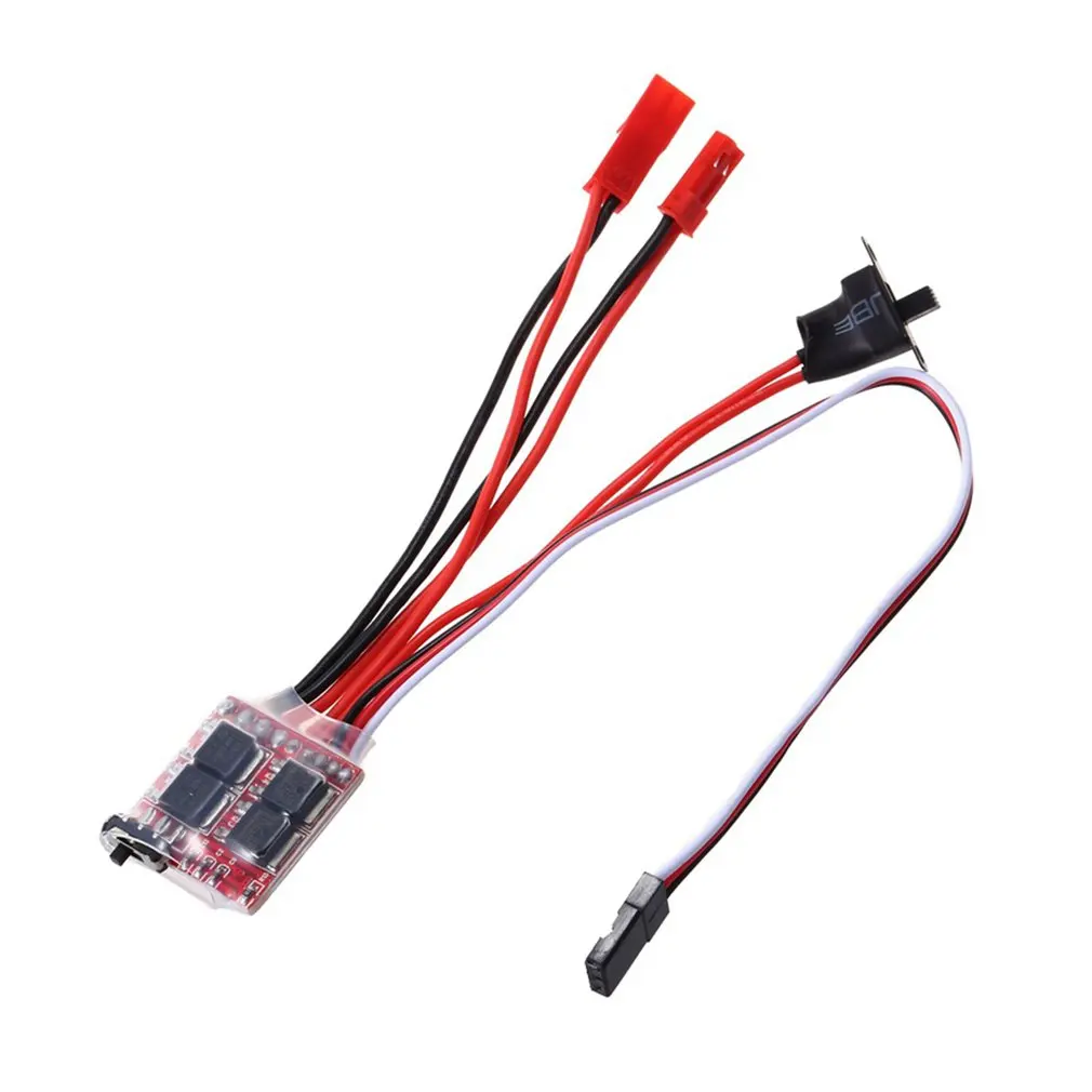 Мини 20A ESC Скорость двигателя RC ESC 2 кГц вперед обратный щетчатый тормоз RC 2S для контроллера лодки автомобиля Prototank верхний регулятор
Мини 20A ESC Скорость двигателя RC ESC 2 кГц вперед обратный щетчатый тормоз RC 2S для контроллера лодки автомобиля Prototank верхний регулятор