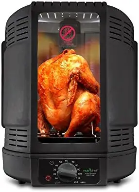 Countertop Rotisserie Oven Roaster, Rotating Shawarma And Kebab Machine with Skewer and , Basket , Roasting , Poultry , Drip Tra
Countertop Rotisserie Oven Roaster, Rotating Shawarma And Kebab Machine with Skewer and , Basket , Roasting , Poultry , Drip Tra