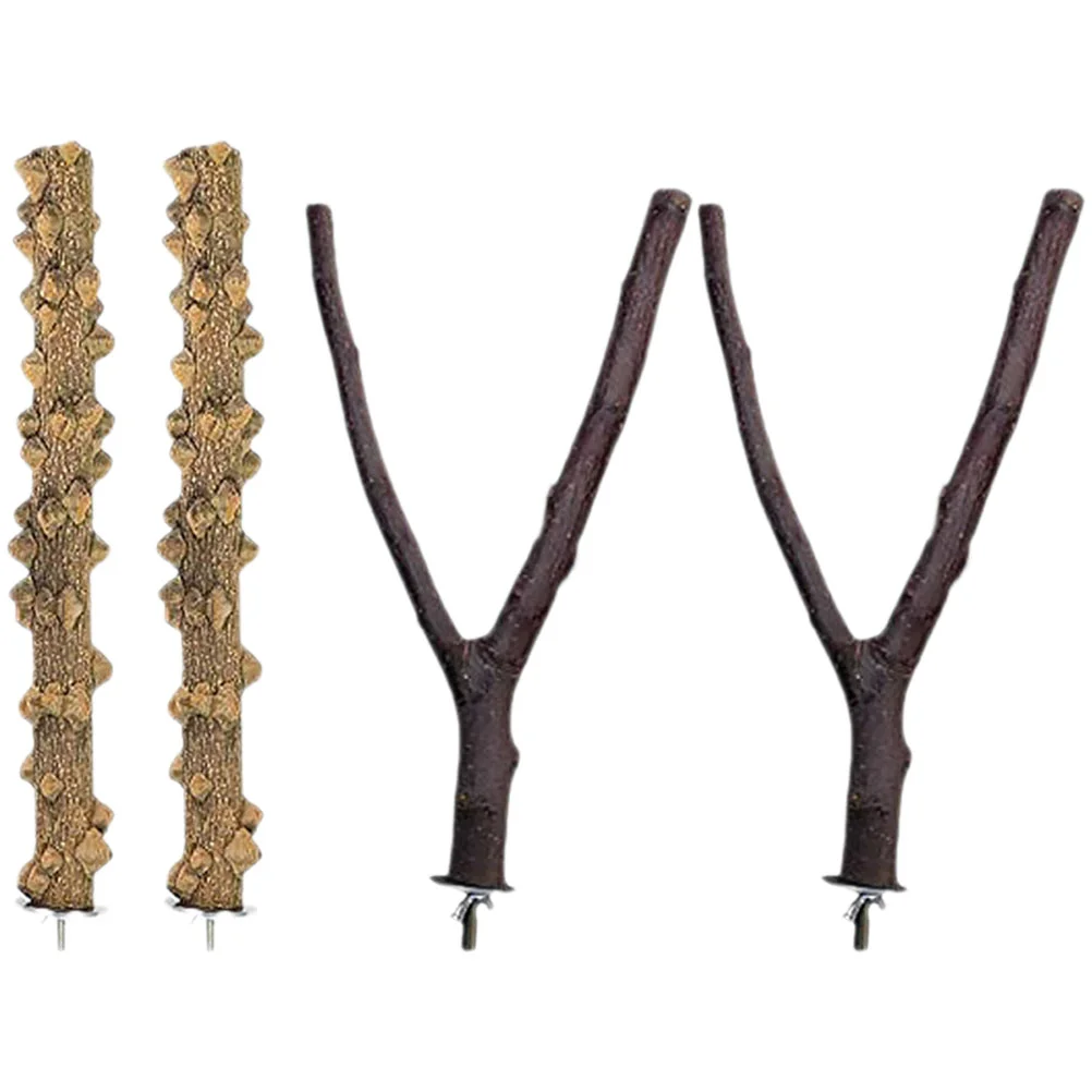 4 Pcs Parakeet Cage Accessories Bird Toy Parakeet Perches Cage Bird Cage Toys Natural Bird Perch Bird Accessories
4 Pcs Parakeet Cage Accessories Bird Toy Parakeet Perches Cage Bird Cage Toys Natural Bird Perch Bird Accessories