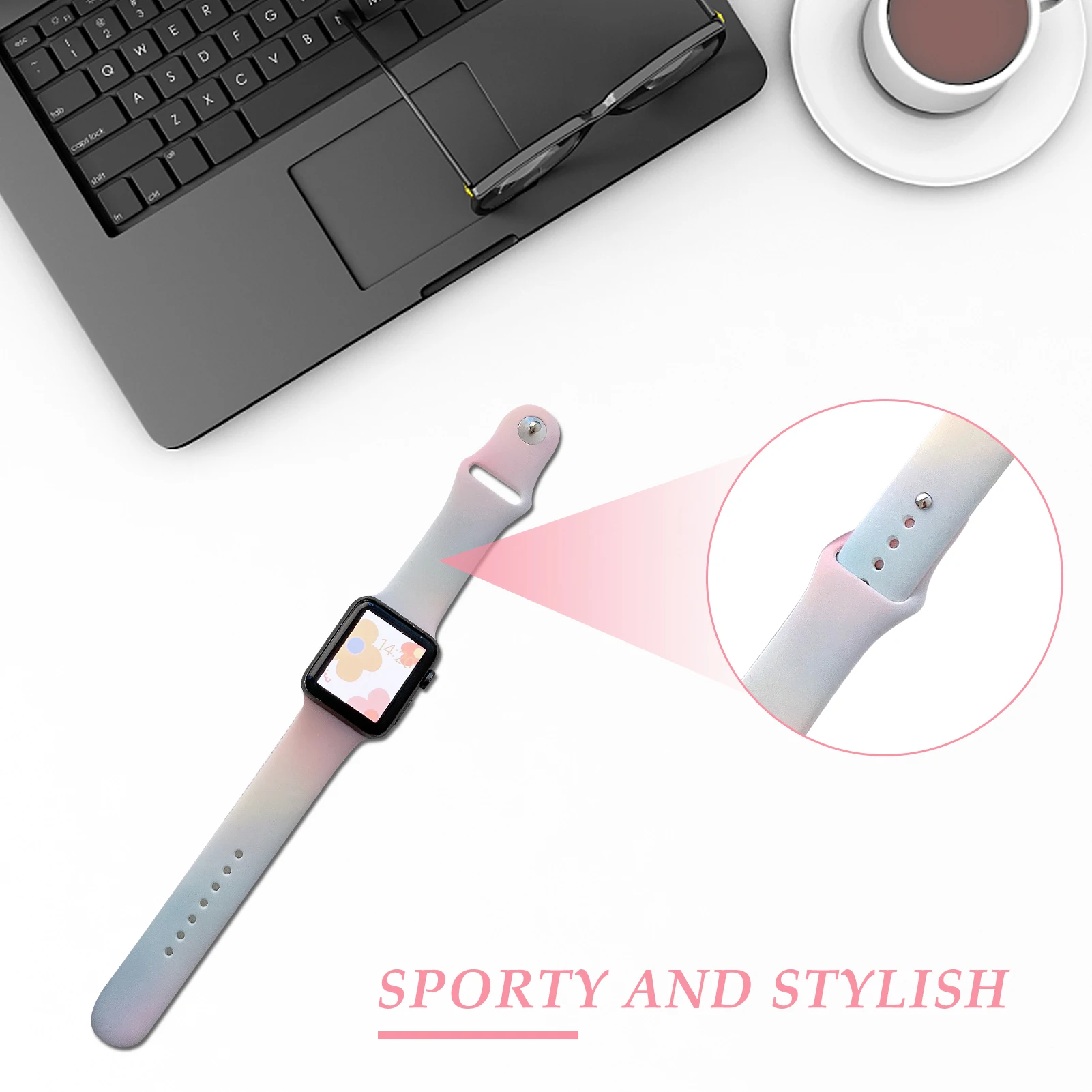 Silicone Strap ForApples Watch Band 38mm 40mm 41mm Original Bracelet I Watchs Series 7 Strap Watchband Durable Apples Watch Band
Silicone Strap ForApples Watch Band 38mm 40mm 41mm Original Bracelet I Watchs Series 7 Strap Watchband Durable Apples Watch Band