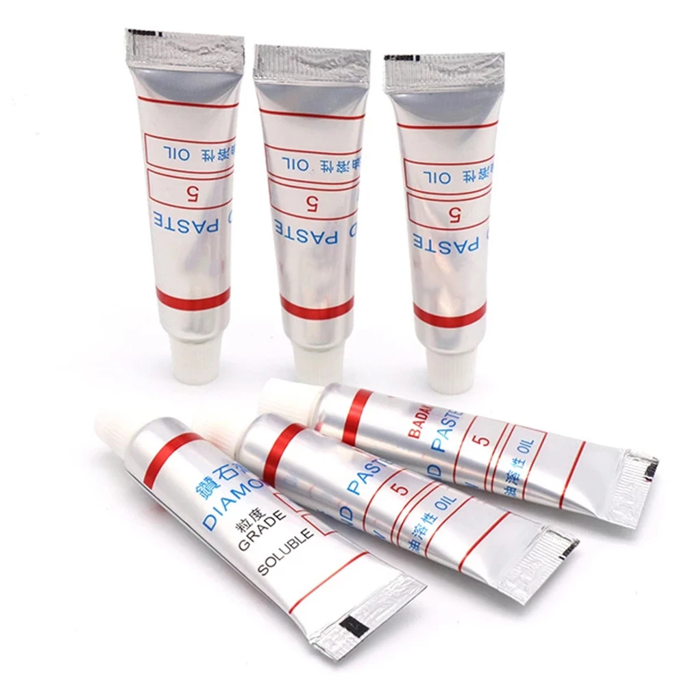 Diamond Abrasive Paste 320-10000 Grit Glass Metal Grinding Lapping Paste Oily Buffing Polishing Paste Buffing Tools
Diamond Abrasive Paste 320-10000 Grit Glass Metal Grinding Lapping Paste Oily Buffing Polishing Paste Buffing Tools