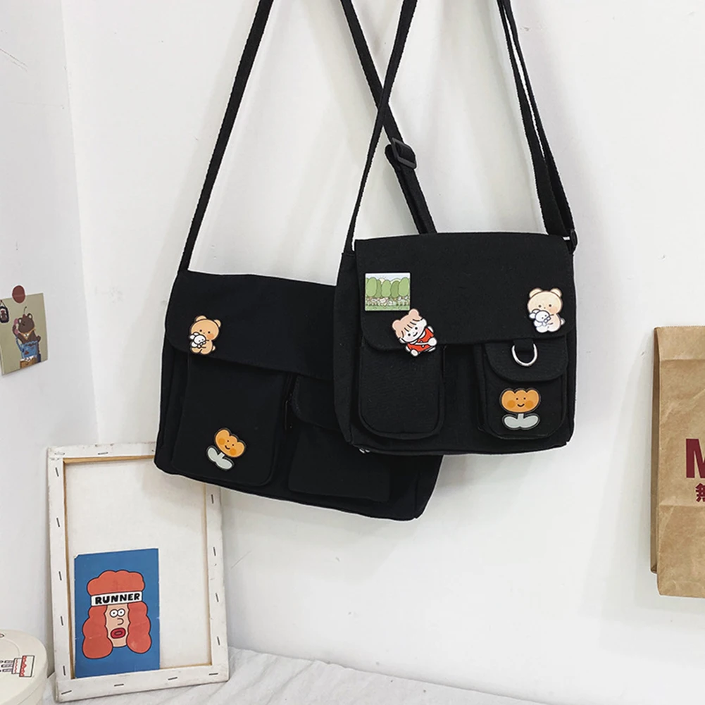 Harajuku Canvas Women Handbags Shoulder Bag Nylon Ladies Messenger Bag Oxford Crossbody Bags Tote Book Bags for Girls Satchels
Harajuku Canvas Women Handbags Shoulder Bag Nylon Ladies Messenger Bag Oxford Crossbody Bags Tote Book Bags for Girls Satchels