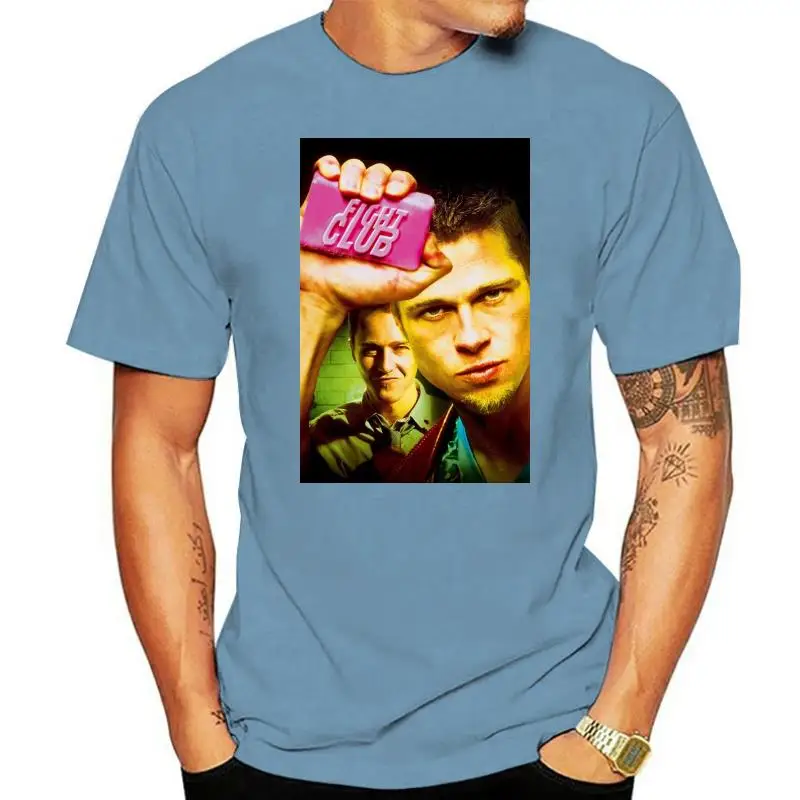 Fight Club V2 T Shirt Black Movie Poster All Sizes S 5Xl T-Shirt Novelty Cool Tops MenShort Sleeve Tshirt
Fight Club V2 T Shirt Black Movie Poster All Sizes S 5Xl T-Shirt Novelty Cool Tops MenShort Sleeve Tshirt