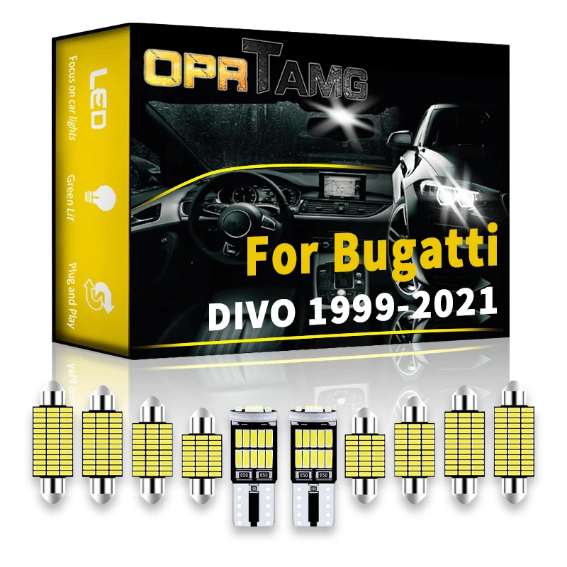 OPRTAMG Interior LED For Bugatti DIVO 2003 2004 2005 2006 2007 2008 2009 2010 2011 2012 2013 2014 2015 -2022 Canbus Car Light
OPRTAMG Interior LED For Bugatti DIVO 2003 2004 2005 2006 2007 2008 2009 2010 2011 2012 2013 2014 2015 -2022 Canbus Car Light