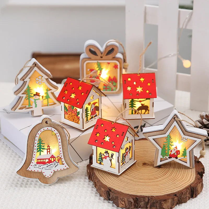 Christmas LED Light Wooden House Christmas village For Home Xmas Gifts Christmas Ornaments New Year Kids Gift New Year
Christmas LED Light Wooden House Christmas village For Home Xmas Gifts Christmas Ornaments New Year Kids Gift New Year