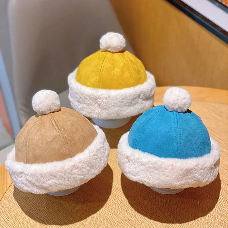 2022 New Kids Hat Solid Autumn Boy Landlord Cap Female Baby Plus Velvet Ear Protection Melon Skin Beanie Winter Children Bonnet
2022 New Kids Hat Solid Autumn Boy Landlord Cap Female Baby Plus Velvet Ear Protection Melon Skin Beanie Winter Children Bonnet