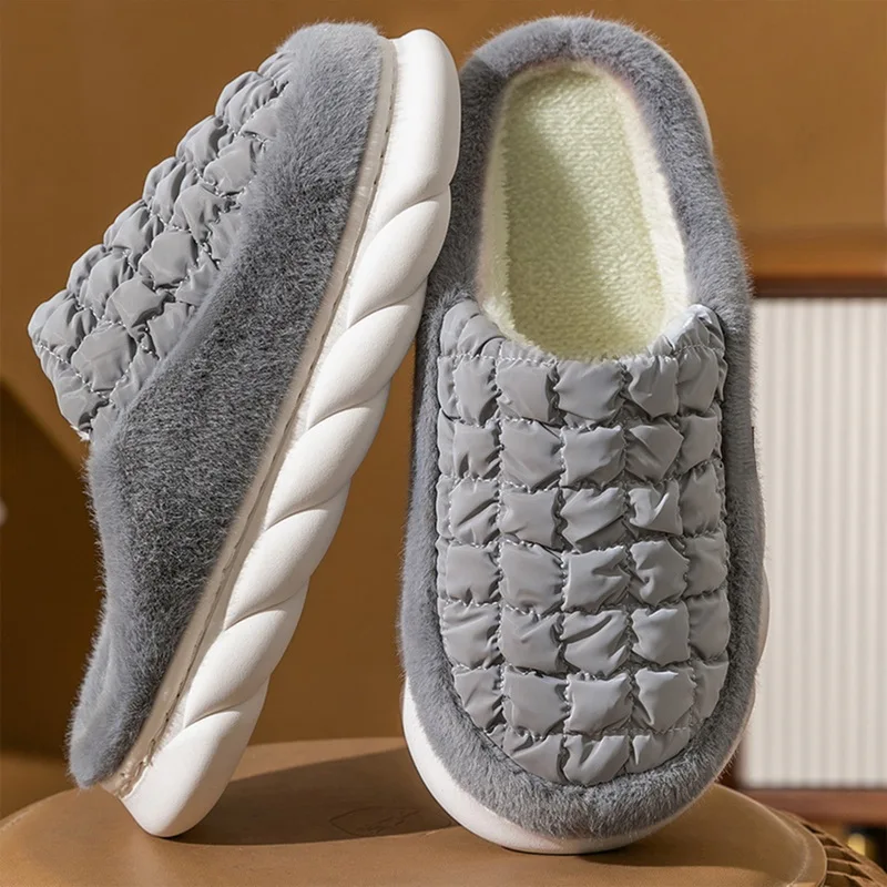 Home Fur Slippers Men Winter Platform Non-Slip Soft Warm House Indoor Bedroom Shoes Women Couples Slides Memory Foam House Shoes
Home Fur Slippers Men Winter Platform Non-Slip Soft Warm House Indoor Bedroom Shoes Women Couples Slides Memory Foam House Shoes