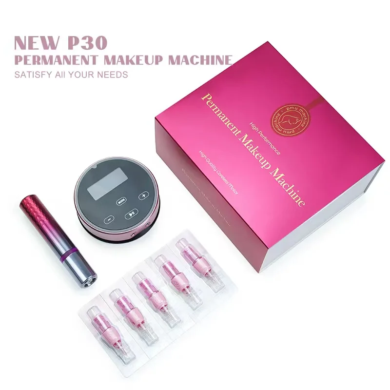 New Biomaser Mast P30 Permanent Makeup Machine Tattoo Pen Kit With LED Display Power Cartridge Needle Set
New Biomaser Mast P30 Permanent Makeup Machine Tattoo Pen Kit With LED Display Power Cartridge Needle Set