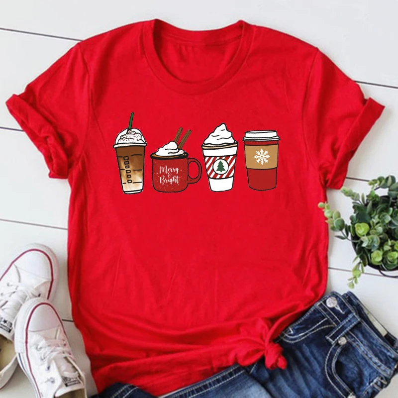 Christmas Coffee Tshirt Funny Santa Graphic Tees Women Harajuku Funny Christmas Gift Vintage Tops for Women Aesthetic
Christmas Coffee Tshirt Funny Santa Graphic Tees Women Harajuku Funny Christmas Gift Vintage Tops for Women Aesthetic