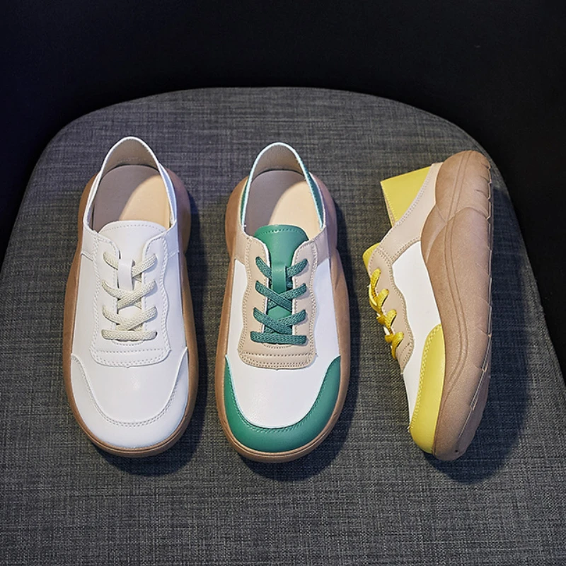 Casual Womens Sneakers Spring Trendy Colour Blocked Lace-up Round Toe Running Shoes Ladies Comfort Flat Sports Trainers Footwear
Casual Womens Sneakers Spring Trendy Colour Blocked Lace-up Round Toe Running Shoes Ladies Comfort Flat Sports Trainers Footwear