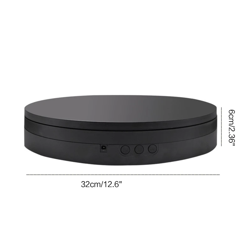 Motorized Rotating Display Stand Electric Turntable 3 Speeds Adjustable Revolving Base for Photography, Collectibles
Motorized Rotating Display Stand Electric Turntable 3 Speeds Adjustable Revolving Base for Photography, Collectibles