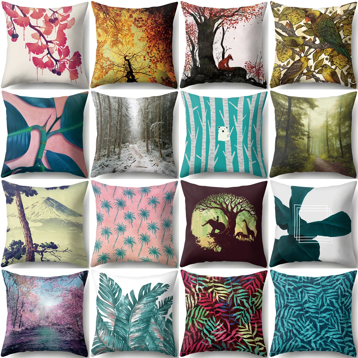 ZHENHE Hand Painted Leaves Pillow Case Home Decoration Cushion Cover Bedroom Sofa Decor Pillow Cover 18x18 Inch
ZHENHE Hand Painted Leaves Pillow Case Home Decoration Cushion Cover Bedroom Sofa Decor Pillow Cover 18x18 Inch