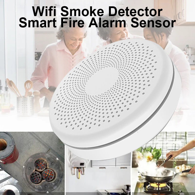 Hot Tuya WIFI 2 In 1 Smoke Carbon Monoxide Combo Detector CO Smoke Alarm Sensor Wireless Remote Control Home Security Protection
Hot Tuya WIFI 2 In 1 Smoke Carbon Monoxide Combo Detector CO Smoke Alarm Sensor Wireless Remote Control Home Security Protection