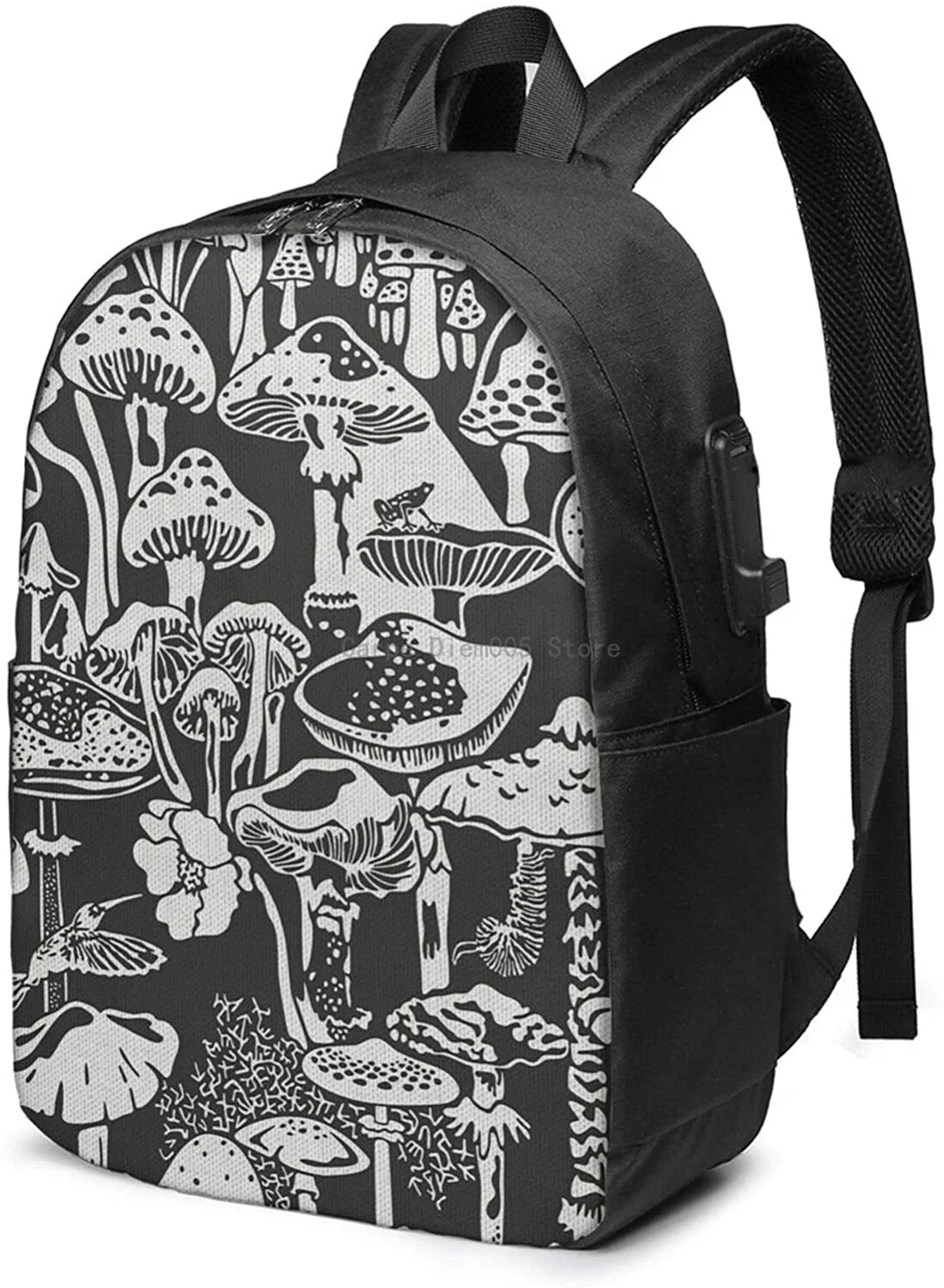 Mushroom Business Laptop School Bookbag Travel Backpack with USB Charging Port & Headphone Port Fit 17 in
Mushroom Business Laptop School Bookbag Travel Backpack with USB Charging Port & Headphone Port Fit 17 in