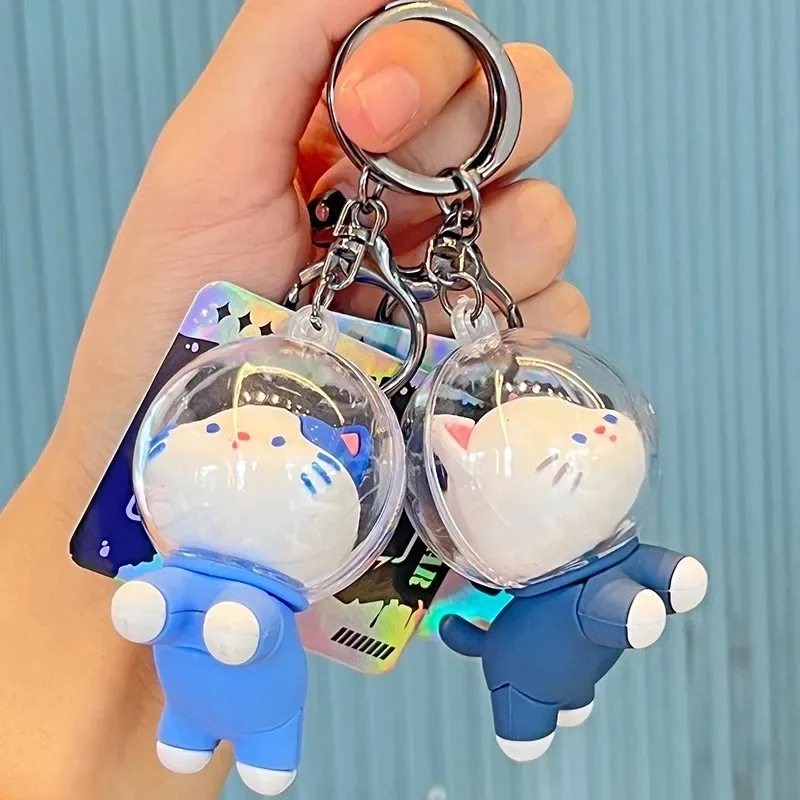 Space Cat Doll Astronaut Pendant Cartoon Key Button Car Key Chain Schoolbag Pendant Wholesale
Space Cat Doll Astronaut Pendant Cartoon Key Button Car Key Chain Schoolbag Pendant Wholesale