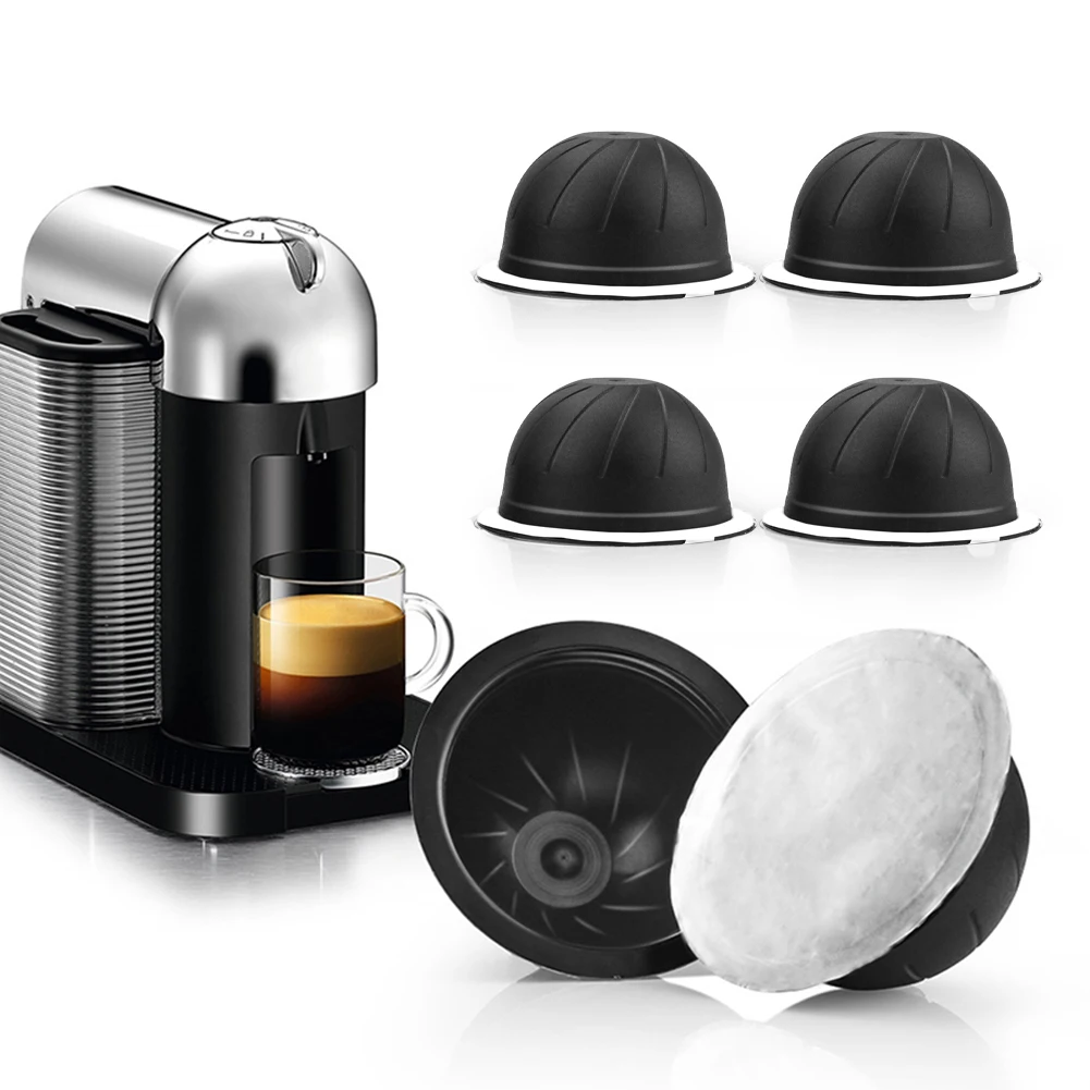 Кофейная капсула для Nespresso Vertuo, самоклеящаяся чашка из алюминиевой фольги, многоразовая кофейная капсула, сменная посуда
Кофейная капсула для Nespresso Vertuo, самоклеящаяся чашка из алюминиевой фольги, многоразовая кофейная капсула, сменная посуда