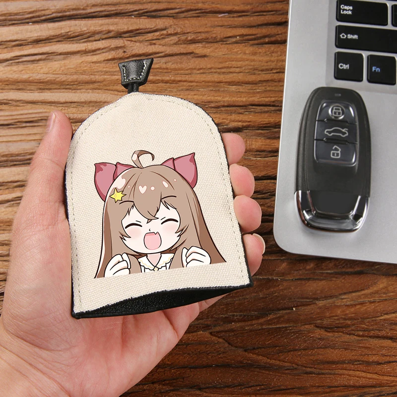 New Cute Cartoon Car Key Two-in-one Jiaran Around Keychain Pendant Asoul Key Case Keyrings Wallet Covered Fashion Keys Wallets
New Cute Cartoon Car Key Two-in-one Jiaran Around Keychain Pendant Asoul Key Case Keyrings Wallet Covered Fashion Keys Wallets