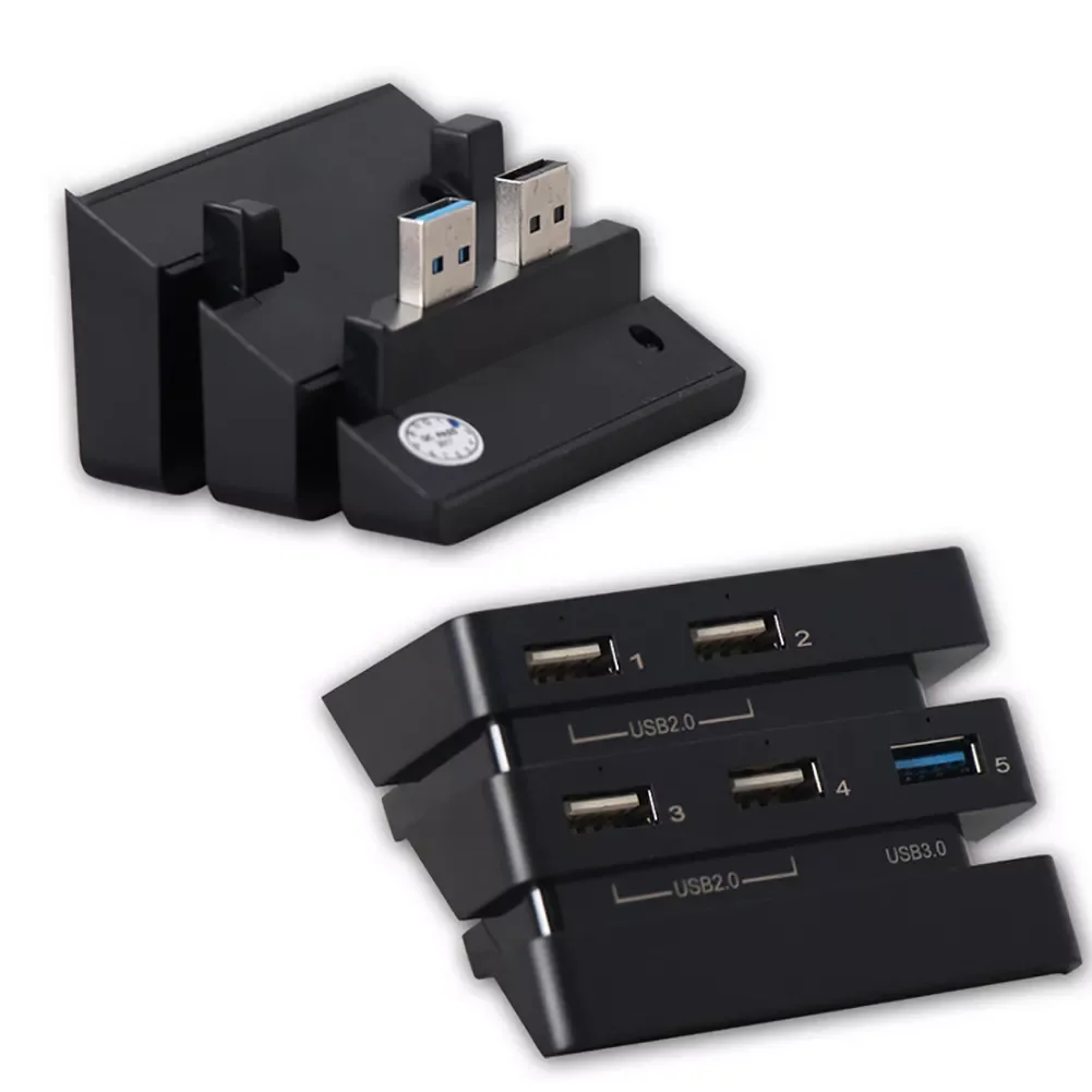5 Port Multifunctional Gaming Durable USB Hub 1 USB 3.0 Plug And Play Console 4 USB 2.0 Practical Extension Adapter For PS4 Pro
5 Port Multifunctional Gaming Durable USB Hub 1 USB 3.0 Plug And Play Console 4 USB 2.0 Practical Extension Adapter For PS4 Pro