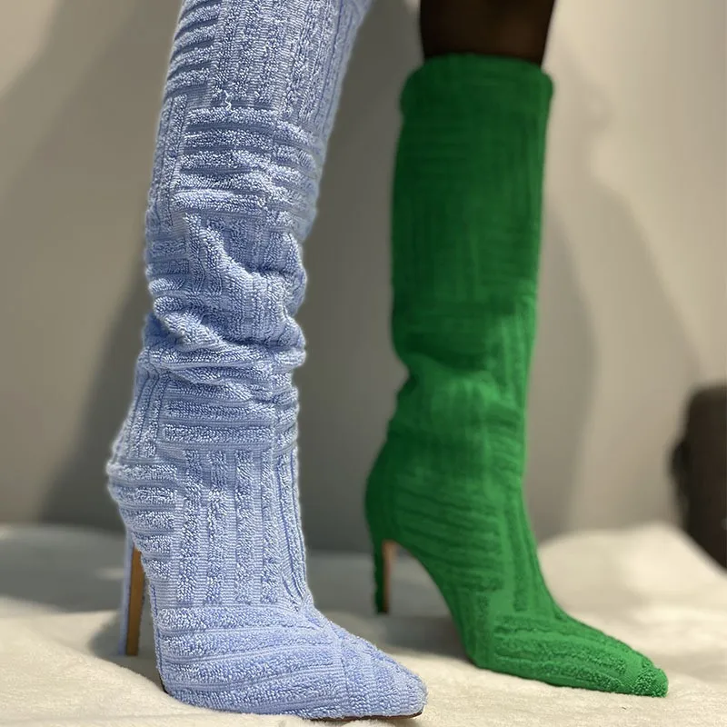 Новые брендовые осенне-зимние сапоги до колена женские сексуальные вечерние сапоги на тонком высоком каблуке женские сапоги из флока INS Клу...
Новые брендовые осенне-зимние сапоги до колена женские сексуальные вечерние сапоги на тонком высоком каблуке женские сапоги из флока INS Клу...