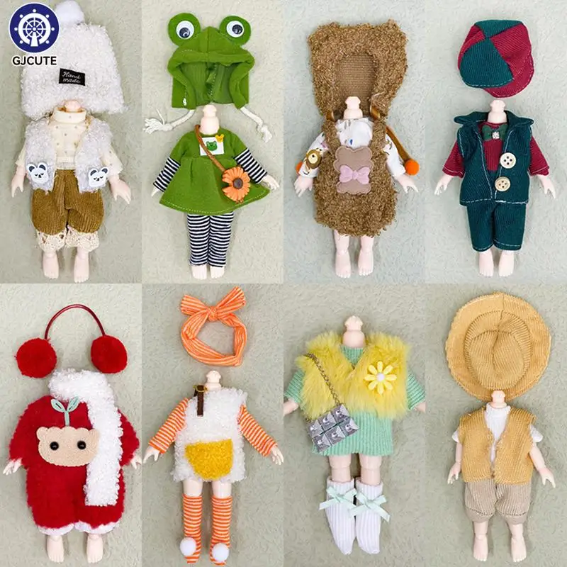 Doll Clothes Set For 16-17cm Ob11 Doll Fashion Suit 1/8 Bjd Doll Dress Skirt 6 Inch Cute Clothes Uniform Dolls Dressup Toy Gift
Doll Clothes Set For 16-17cm Ob11 Doll Fashion Suit 1/8 Bjd Doll Dress Skirt 6 Inch Cute Clothes Uniform Dolls Dressup Toy Gift