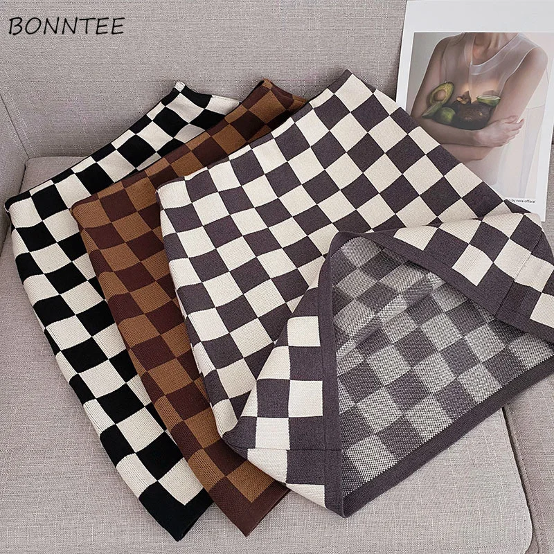 Mini Skirts Women Plaid Vintage Knitting 2023 Autumn Korean Style Empire A-line Sexy Harajuku Ins Elegant Fashion Faldas Mujer
Mini Skirts Women Plaid Vintage Knitting 2023 Autumn Korean Style Empire A-line Sexy Harajuku Ins Elegant Fashion Faldas Mujer
