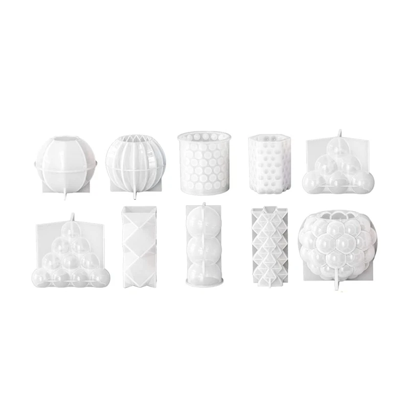 10 Pcs Bubble Candle Molds Funny DIY Candle Making Molds Holiday Gifts Molds 3D Silicone Bubble Grade Candle Resin Molds
10 Pcs Bubble Candle Molds Funny DIY Candle Making Molds Holiday Gifts Molds 3D Silicone Bubble Grade Candle Resin Molds
