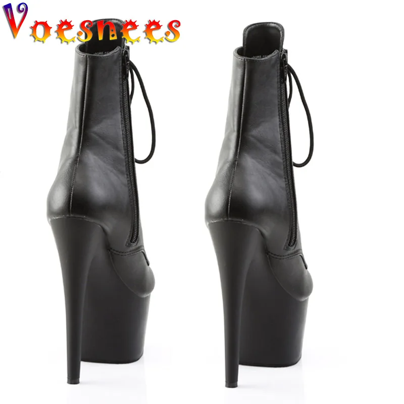Voesnees 2022 New Fashion Platform High Heels 17CM Sexy Runway Looks Models Short Boots Round Toe Steel Tube Dance Shoes Women
Voesnees 2022 New Fashion Platform High Heels 17CM Sexy Runway Looks Models Short Boots Round Toe Steel Tube Dance Shoes Women