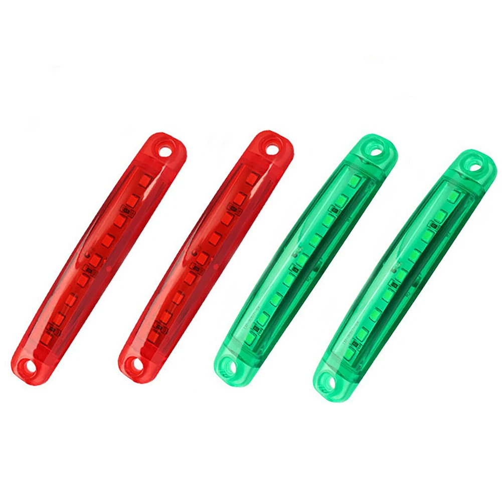 4 Pack Car NEW Boat Navigation Lights Waterproof Marine Utility Led Strip Lights 12-24V Universal 9 Led Light Bar For Boat
4 Pack Car NEW Boat Navigation Lights Waterproof Marine Utility Led Strip Lights 12-24V Universal 9 Led Light Bar For Boat