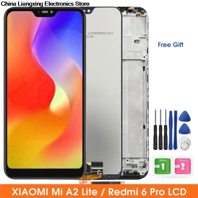 5.84"mi a2 lite tela para xiaomi mia2 lite display lcd tela de toque digitador assembléia com quadro para redmi 6 pro redmi6 pro
5.84"mi a2 lite tela para xiaomi mia2 lite display lcd tela de toque digitador assembléia com quadro para redmi 6 pro redmi6 pro