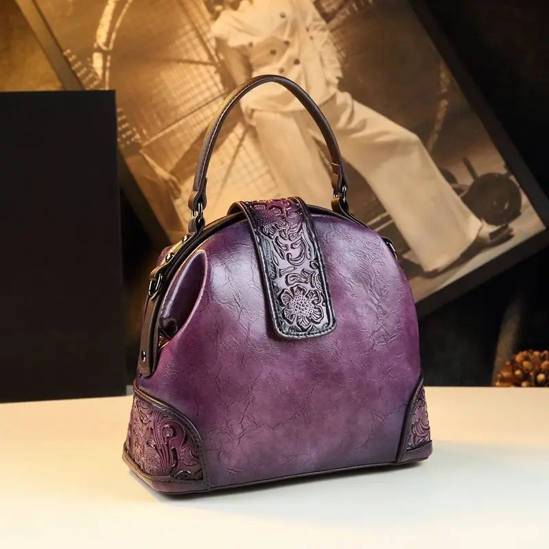 Retro Embossed Dumplings Crossbody Leather Women's Bag New Handheld Shoulder Bag
Retro Embossed Dumplings Crossbody Leather Women's Bag New Handheld Shoulder Bag