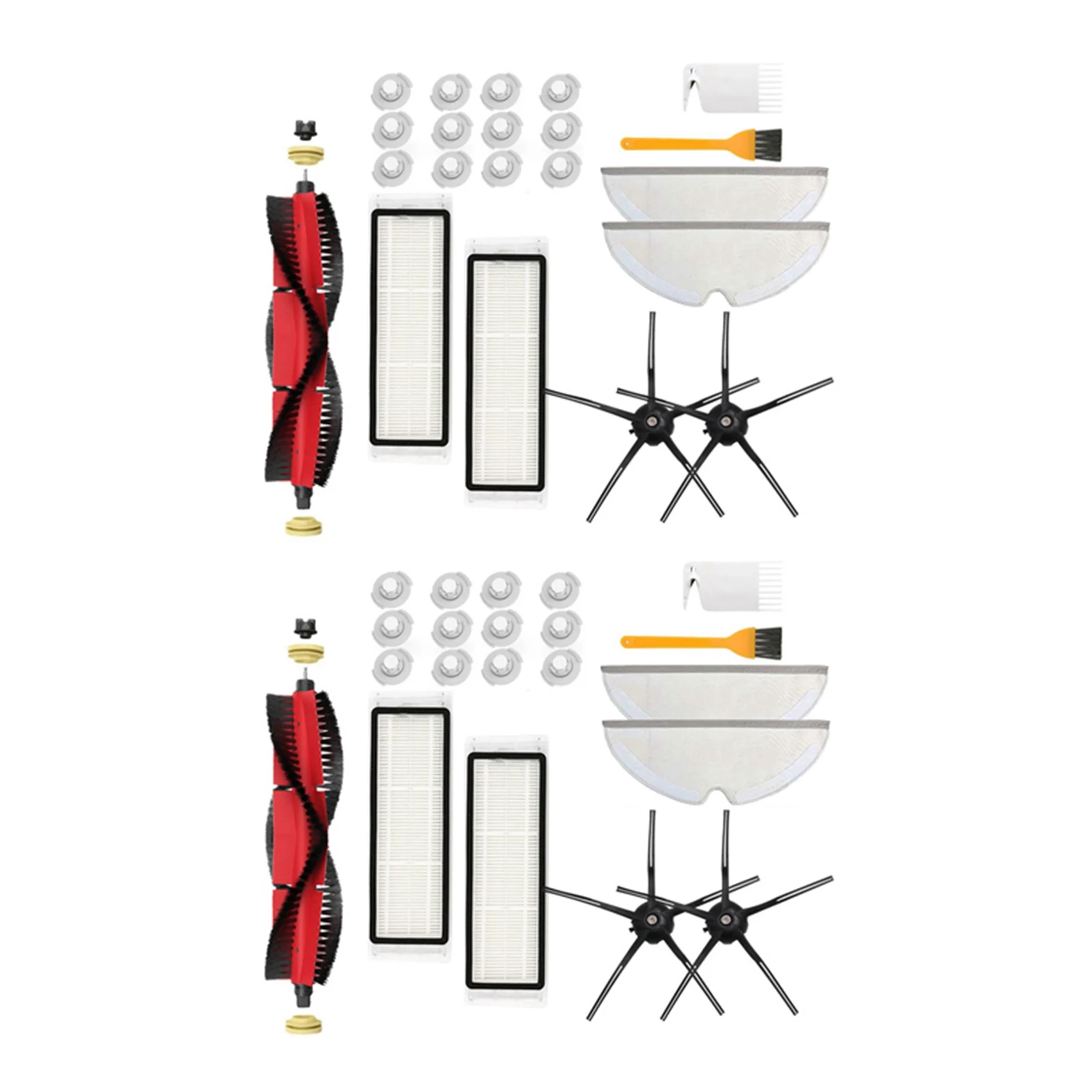 Сменная щетка для Xiaomi Roborock S6 S6 Pure S6 Maxv, фильтр НЕРА, основная и боковая щетки, 2 комплекта
Сменная щетка для Xiaomi Roborock S6 S6 Pure S6 Maxv, фильтр НЕРА, основная и боковая щетки, 2 комплекта