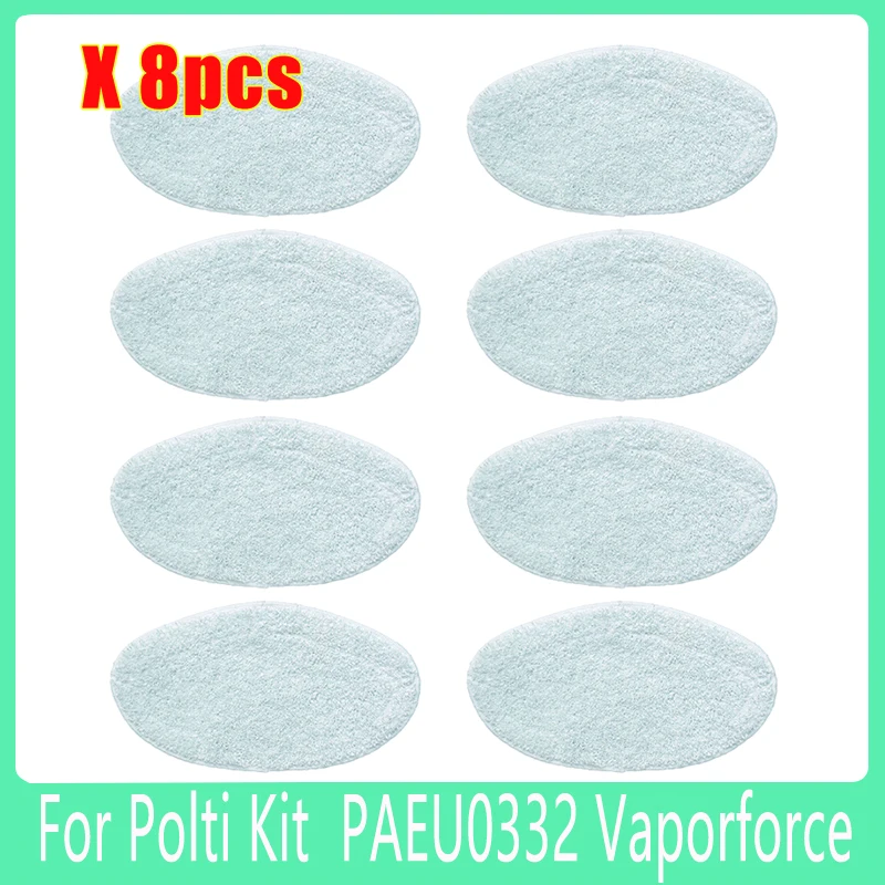 

For Polti Kit Vaporetto PAEU0332 Vaporforce Steam Vacuum Cleaner Cleaning Washable Mop Cloths Replacement Parts Mops Attachment