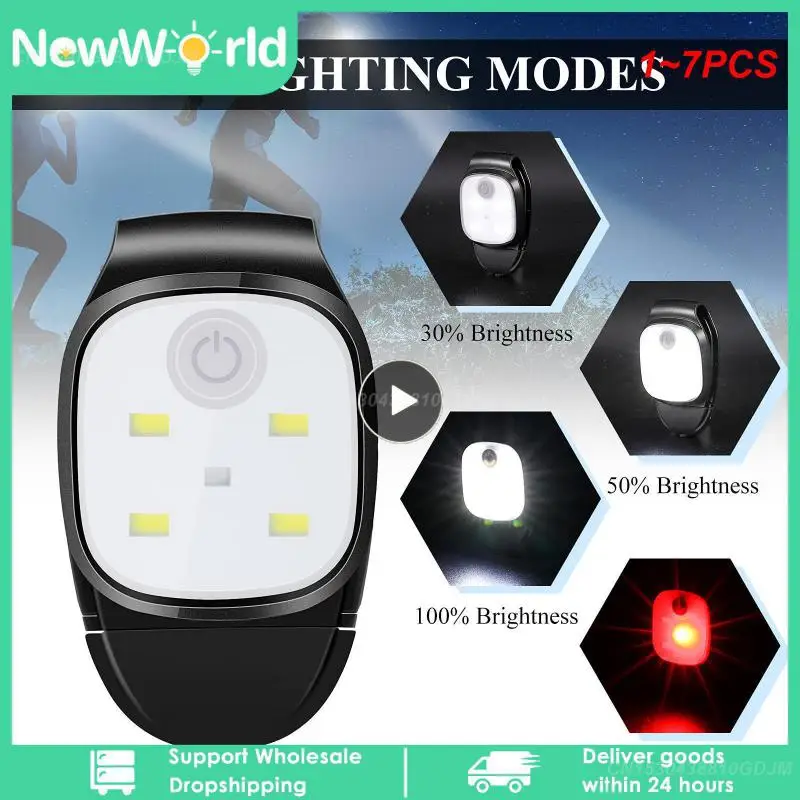 Фонарик с зажимом, перезаряжаемый от USB, 4 режима освещения
Фонарик с зажимом, перезаряжаемый от USB, 4 режима освещения