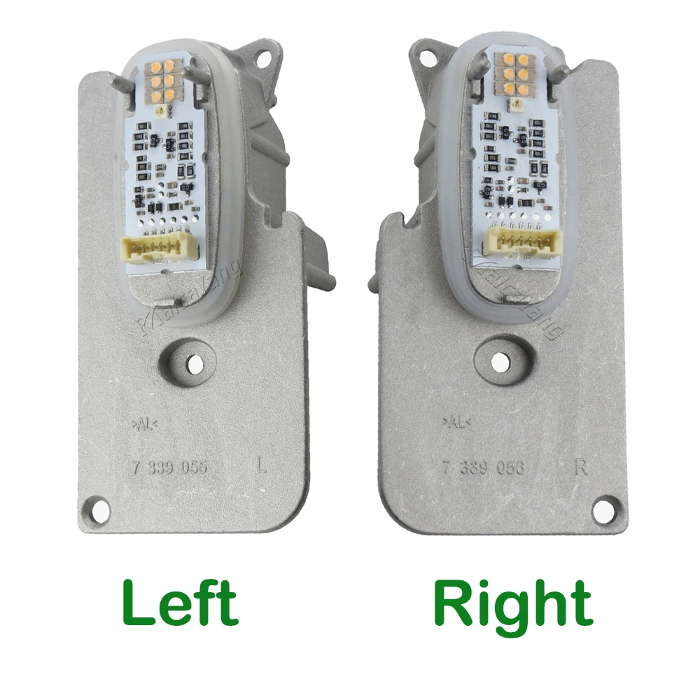 

2x New LED Headlight Turn Signal Light Source Unit 63117339056 L&R 63117339055 For BMW 7'F02 F01 F03 7339056 7339055
