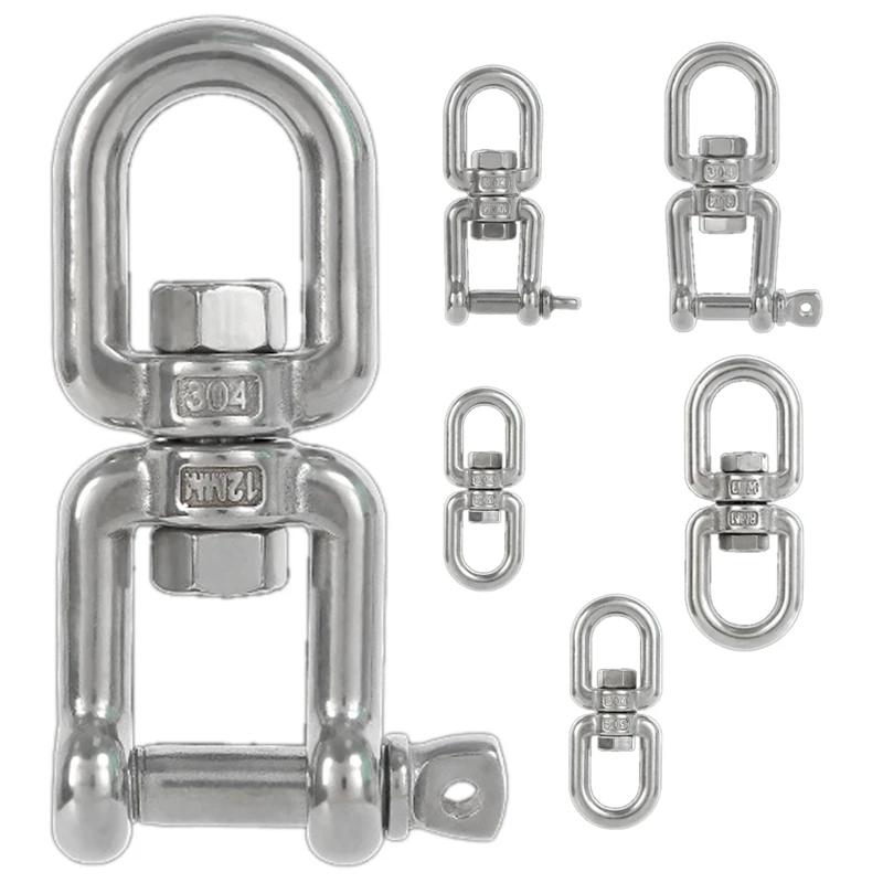 304 Stainless Steel Rotating Ring Universal Ring 8-Ring Chain Buckle Rigging Accessories Dog Chain Accessories
304 Stainless Steel Rotating Ring Universal Ring 8-Ring Chain Buckle Rigging Accessories Dog Chain Accessories