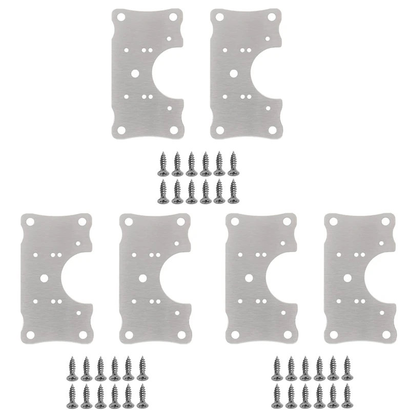 HOT-6Pcs Hinge Repair Plate Brackets,Cabinet Hinge Repair Plate Kit With Hole And Screw For Protection Wood Kitchen Cupbo
HOT-6Pcs Hinge Repair Plate Brackets,Cabinet Hinge Repair Plate Kit With Hole And Screw For Protection Wood Kitchen Cupbo