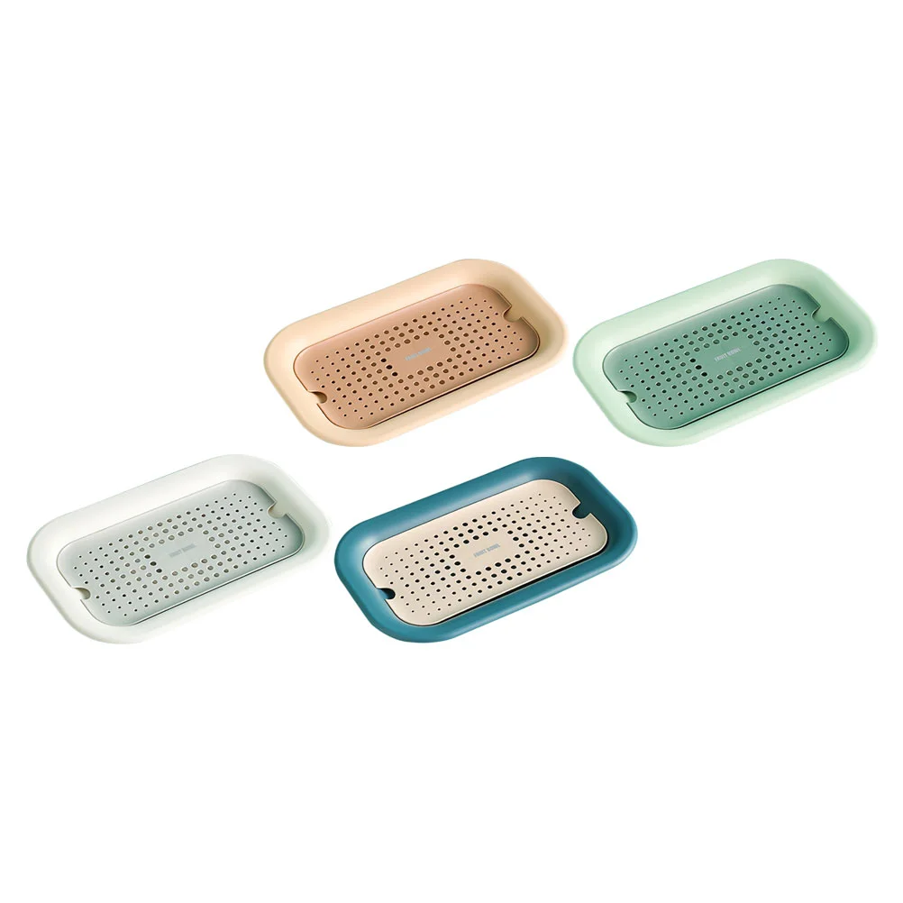 4Pcs Fruit Tray Kitchen Drain Shelf Breakfirst Tray Sink Tray Sponges Platter Trays Serving Plate Party
4Pcs Fruit Tray Kitchen Drain Shelf Breakfirst Tray Sink Tray Sponges Platter Trays Serving Plate Party
