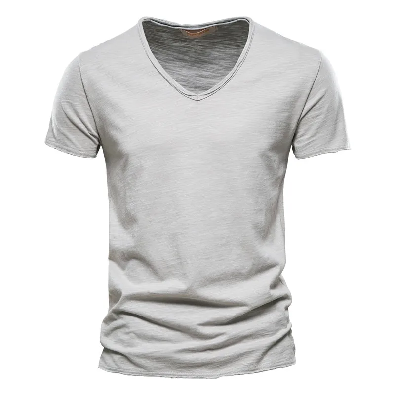 2023 Summer New Solid Color V-neck Short Sleeve T-shirt Man Korean Style Fashion Loose Casual Cotton Pullovers Comfortable Tops
2023 Summer New Solid Color V-neck Short Sleeve T-shirt Man Korean Style Fashion Loose Casual Cotton Pullovers Comfortable Tops