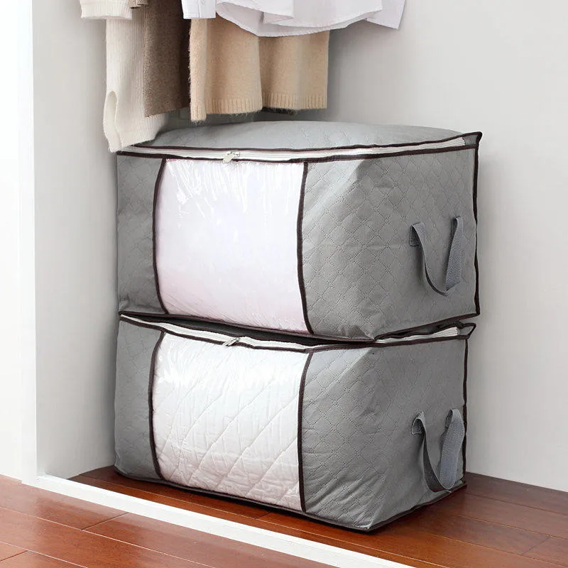 Portable Save Space Clothes Storage Bag Organizer Folding Closet Organizer For Pillow Quilt Blanket Bedding
Portable Save Space Clothes Storage Bag Organizer Folding Closet Organizer For Pillow Quilt Blanket Bedding
